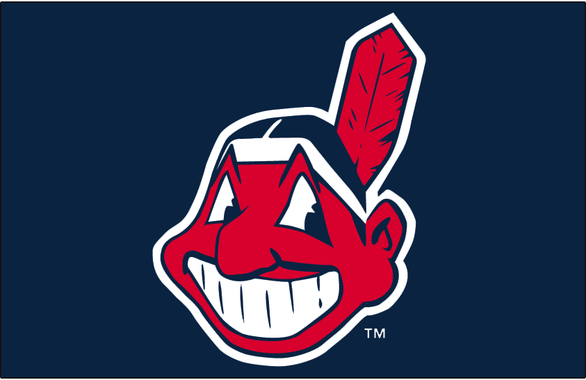 Cleveland Indians 2008-Pres Cap Logo 02 vinyl decal